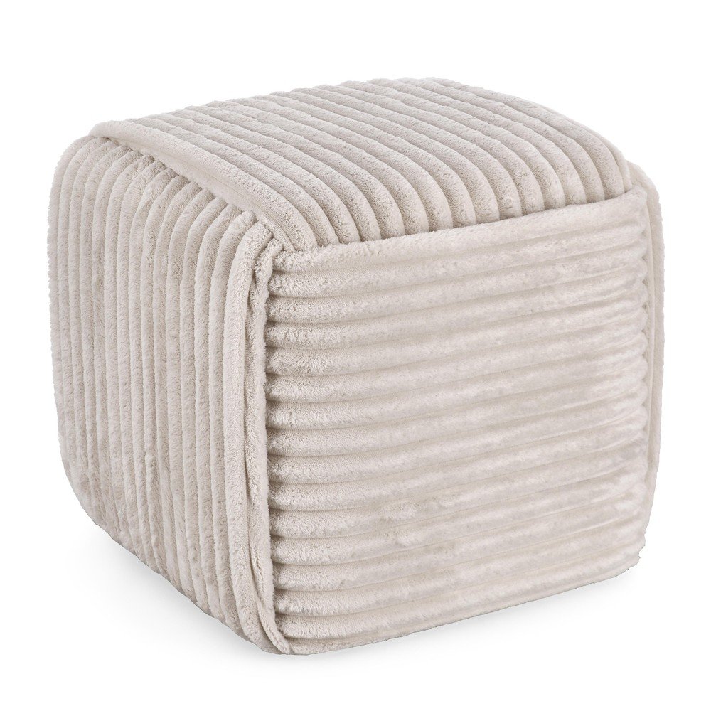Puf gri deschis Cube – Bizzotto