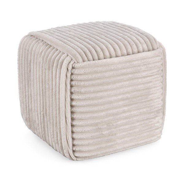 Puf gri deschis Cube – Bizzotto