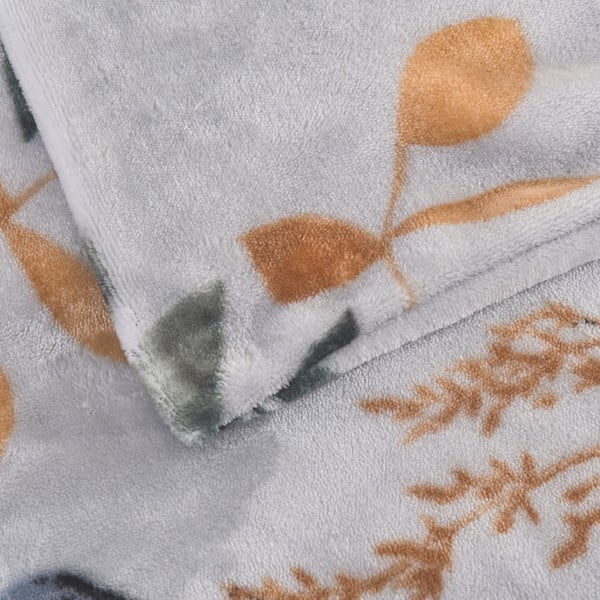 Lenjerie de pat albastru prăfuit din micropluș/cocolino pentru pat de o persoană 140x200 cm Greta – My House-image-4