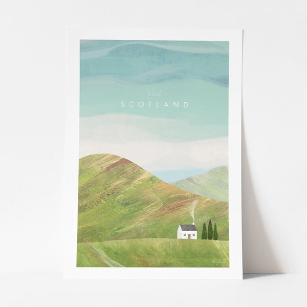 Poster Travelposter Scotland, A2