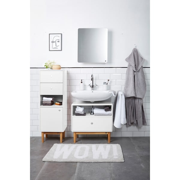 Dulap de baie alb înalt/suspendat 40x100 cm Color Bath – Tom Tailor-image-1