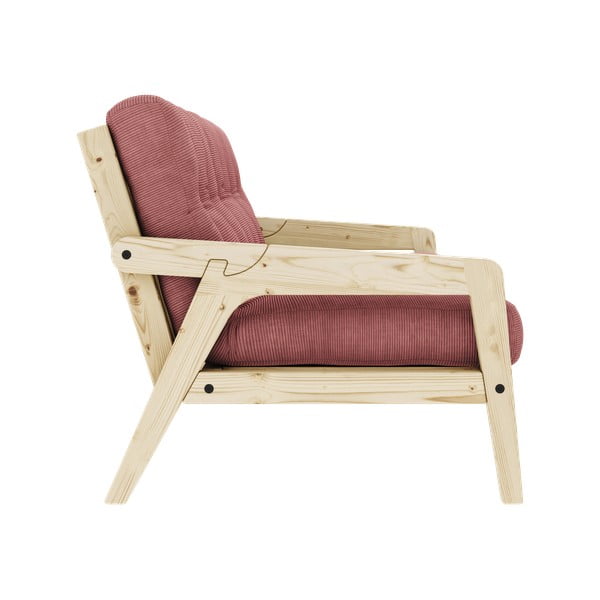 Canapea extensibilă roz 190 cm Grab Clear - Karup Design-image-4