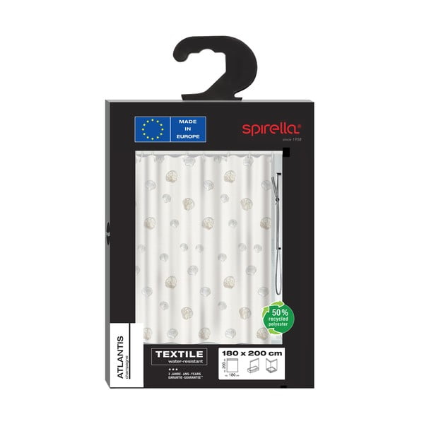 Perdea de duș 120x200 cm Atlantis – Spirella-image-2