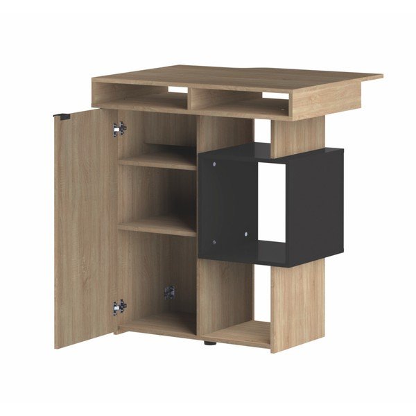 Masă bar Symbiosis Bar, maro deschis-image-2