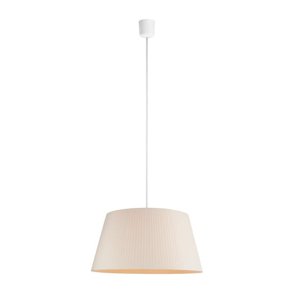 Lampă de tavan Bulb Attack Dos Plisado, ⌀ 45 cm, crem