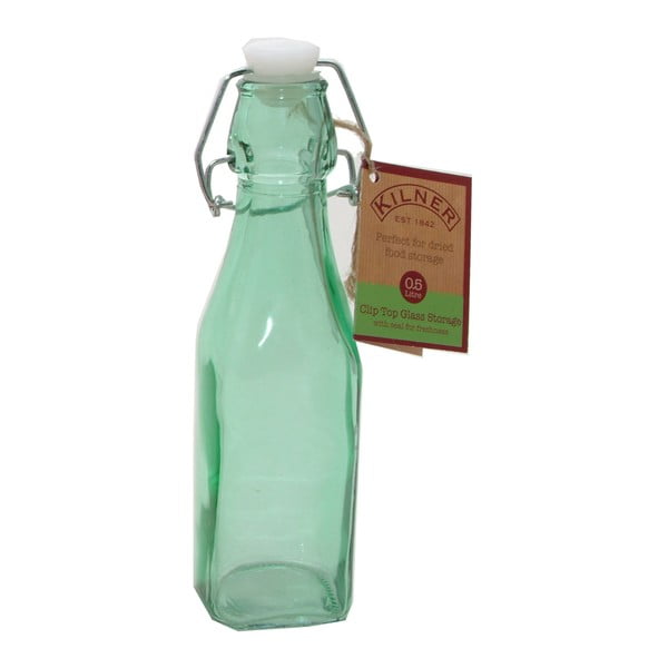 Sticlă cu clips Kilner, 250 ml, verde