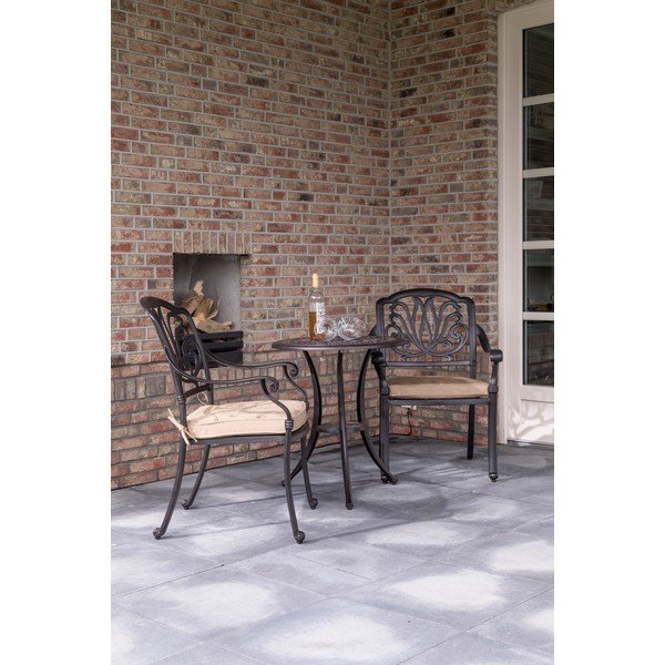 Măsuță de grădină rotundă din aluminiu ø 62 cm Amalfi – Hartman-image-2