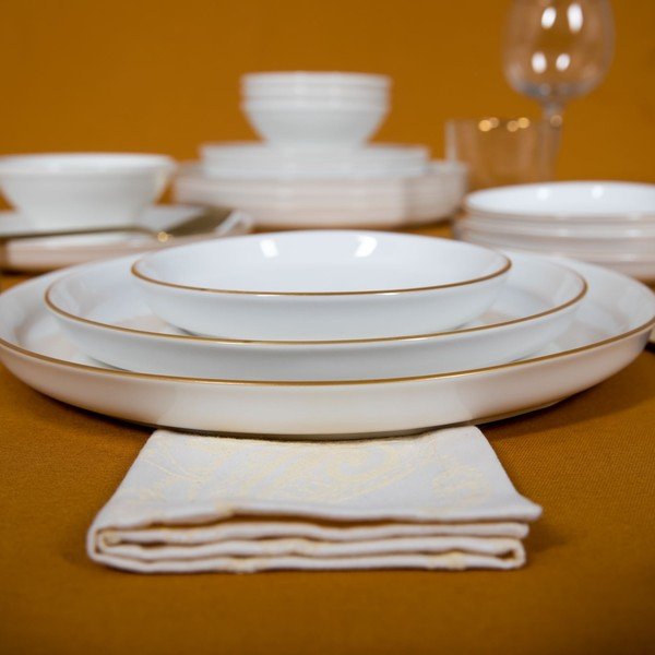 Set veselă 16 piese din porțelan Güral Porselen Basic-image-1
