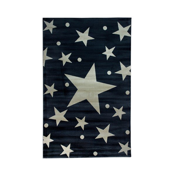 Covor pentru copii Stars Sky Gris, 120 x 170 cm-image-2