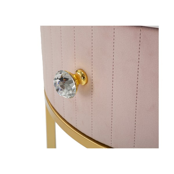 Noptieră roz-deschis cu auriu Montpellier – Mauro Ferretti-image-4