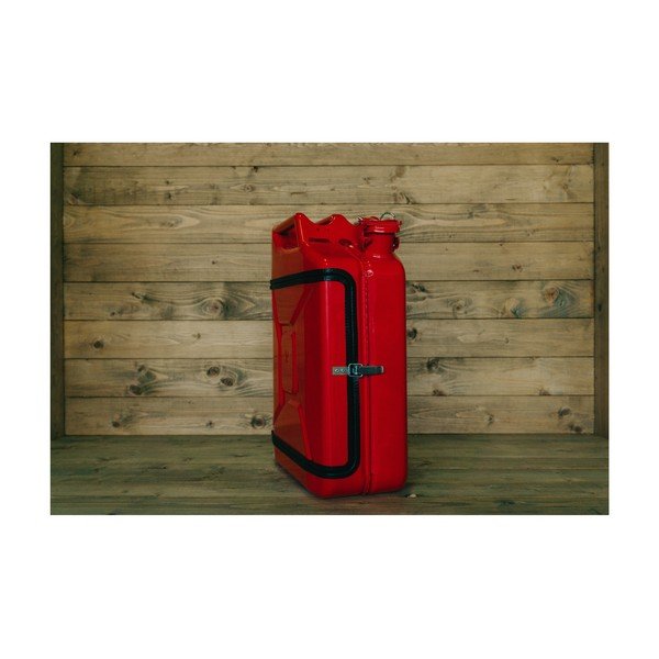 Cutie de cadou în formă de canistră Designed By Man Basic Plus, roșu-image-4