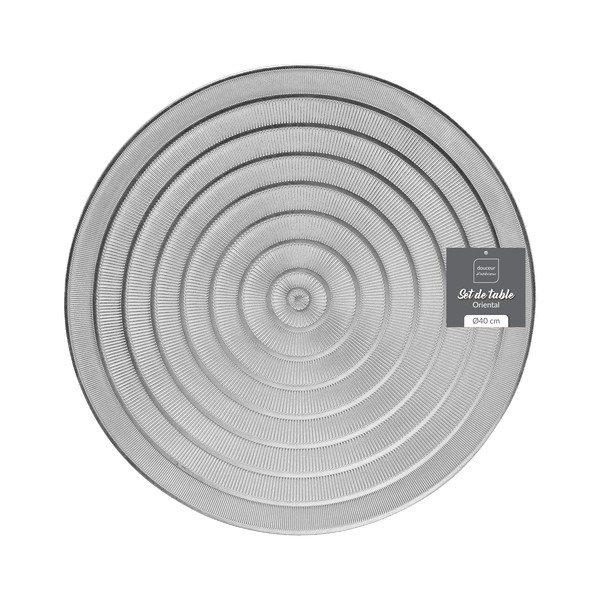 Suport pentru farfurii din plastic ø 40 cm Oriental – douceur d'intérieur-image-3