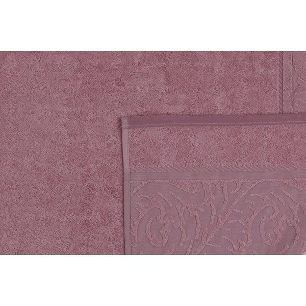 Prosoape din bumbac roz 2 buc. 90x50 cm Sultan - Mijolnir-image-1