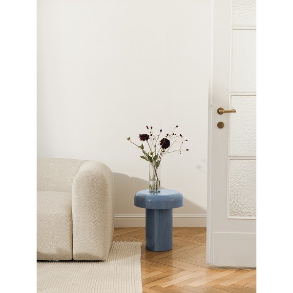 Măsuță auxiliară rotundă din metal ø 40 cm Miko – noo.ma-image-2