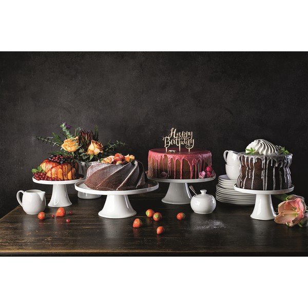 Tavă de prăjituri din porțelan Basic – Maxwell & Williams-image-1