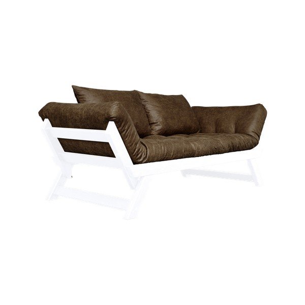 Canapea extensibilă Karup Bebop White/Mocca-image-4