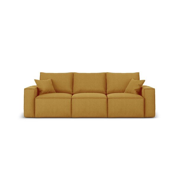 Canapea Cosmopolitan Design Miami, galben muștar, 245 cm