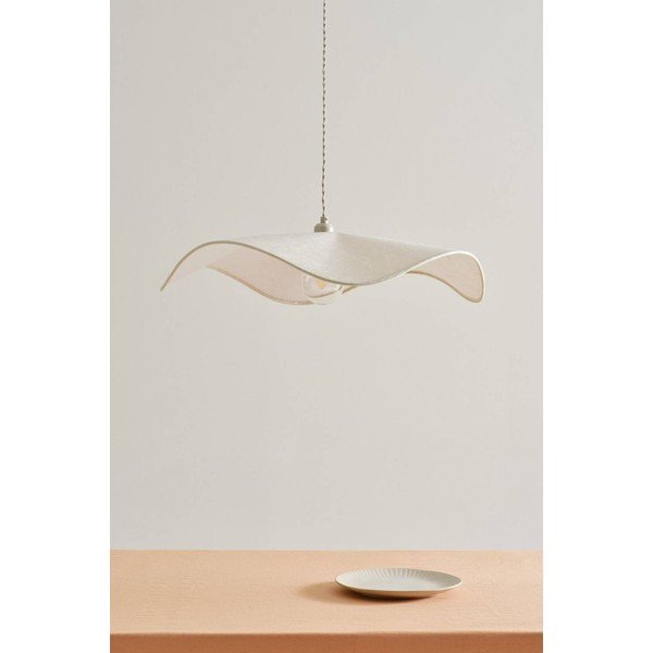 Lustră crem din hârtie ø 70 cm Monchi – Jotex-image-2
