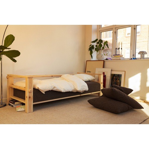 Canapea gri deschis 225 cm Bare – Karup-image-2
