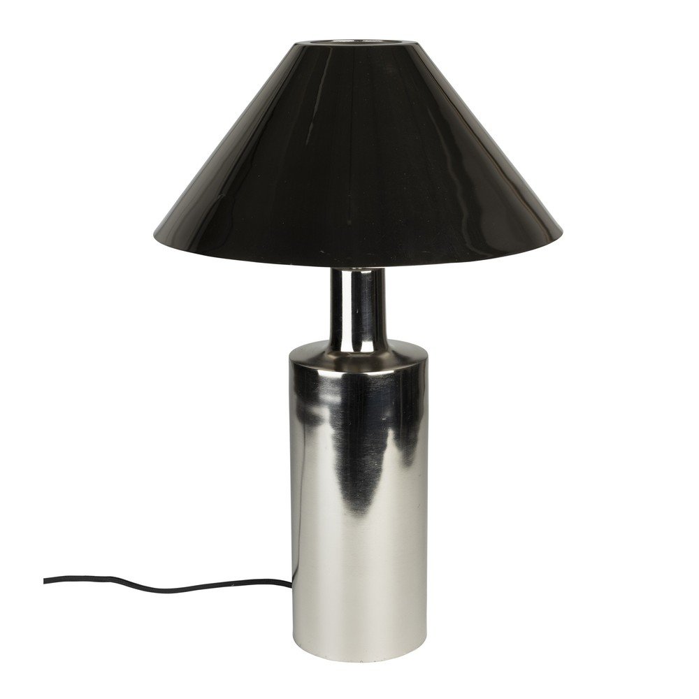 Veioză argintie din metal cu abajur din metal (înălțime 53 cm) Wonders – Zuiver