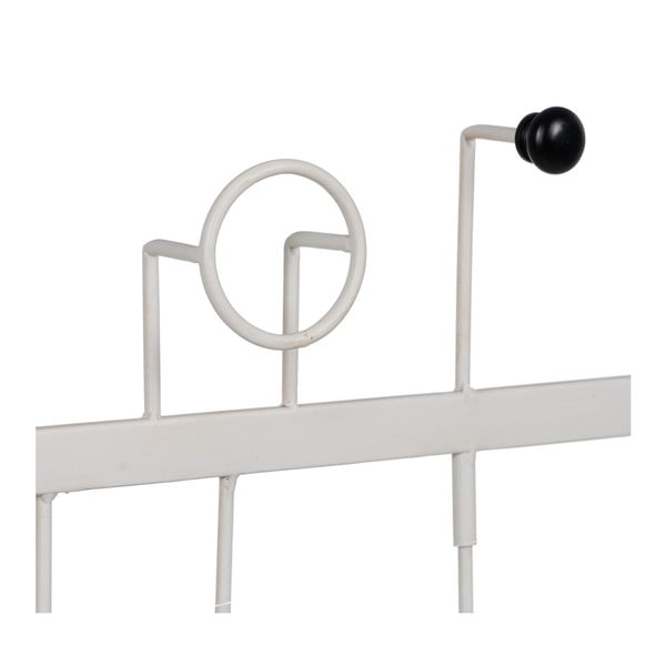 Cuier de perete alb din metal – Ixia-image-2