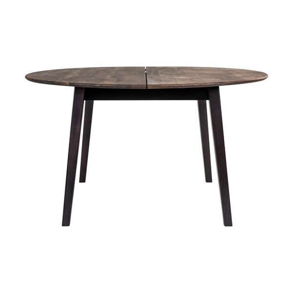 Masă de dining rotundă din lemn masiv de stejar ø 140 cm Marseille – House Nordic-image-1