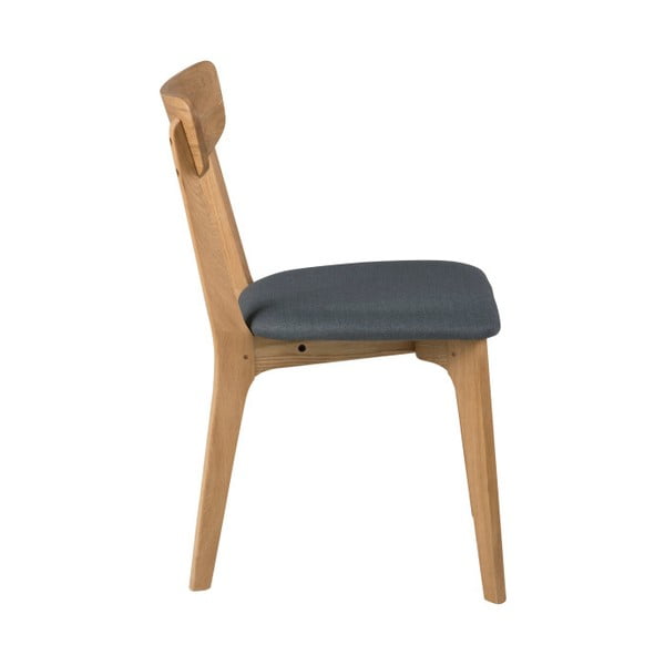 Scaune de dining gri/în culoare naturală 2 buc. tapițate Taxi – Actona-image-4