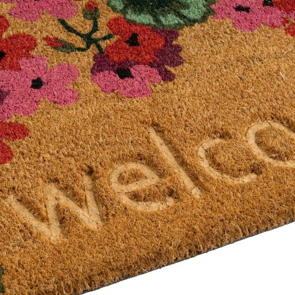 Covoraș de intrare din fibre de nucă de cocos 40x60 cm Geranio – Casa Selección-image-2