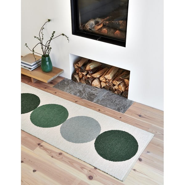 Covor pentru exterior și interior verde/crem 70x140 cm Otto Herb – Pappelina-image-3
