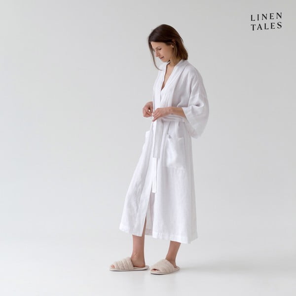 Halat alb S/M din in Summer – Linen Tales-image-2