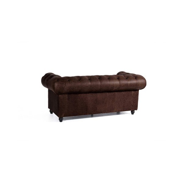 Canapea din piele Max Winzer Orleans, 196 cm, maro-image-2