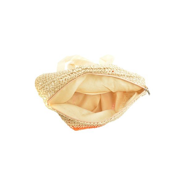 Rucsac din paie Mangotti Bags Orange-image-4