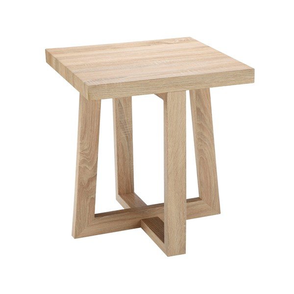 Măsuță auxiliară în decor de stejar Støraa Sloan