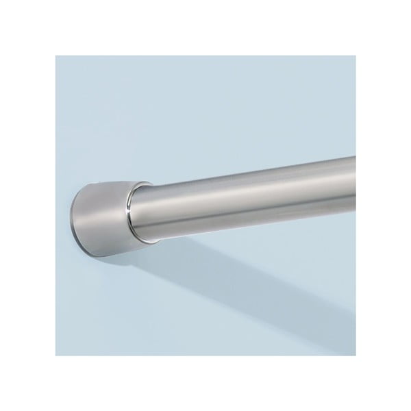 Tijă telescopică din metal pentru perdeaua de duș iDesign Linus, 127 - 221 cm-image-2