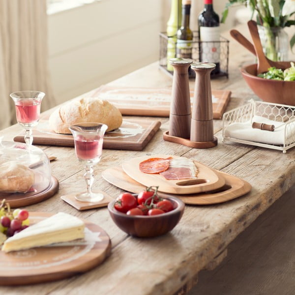 Tocător din lemn de acacia T&G Woodware Baroque, 35 x 20 cm-image-3