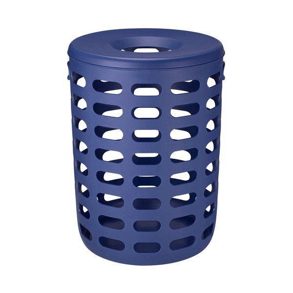 Coș de rufe albastru din plastic Korie – Blomus
