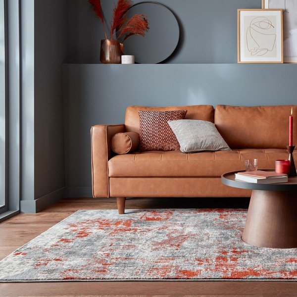 Covor roșu 80x150 cm Cocktail Wonderlust – Flair Rugs-image-1