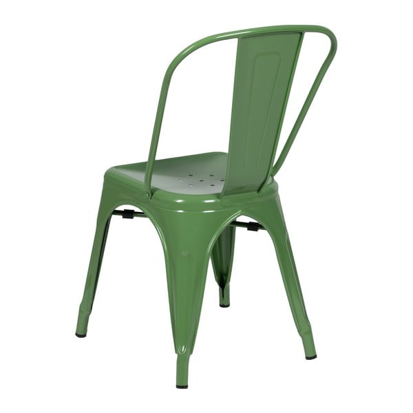Scaune de dining verde 2 buc. din metal – Ixia-image-3