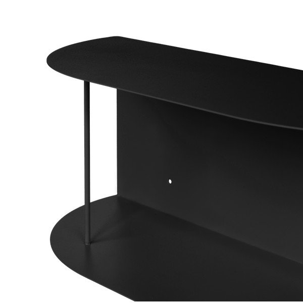 Raft negru etajat din metal 80 cm Lina – noo.ma-image-4