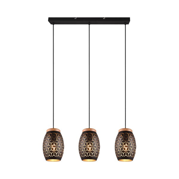 Lustră neagră ø 15 cm Bidar – Reality-image-1