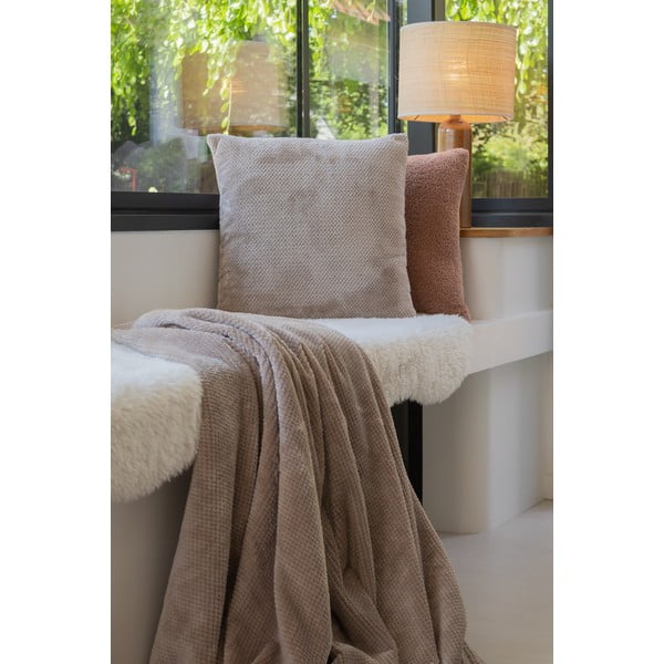 Pernă decorativă din micropluș/cocolino 45x45 cm Pippa – Tiseco Home Studio-image-1