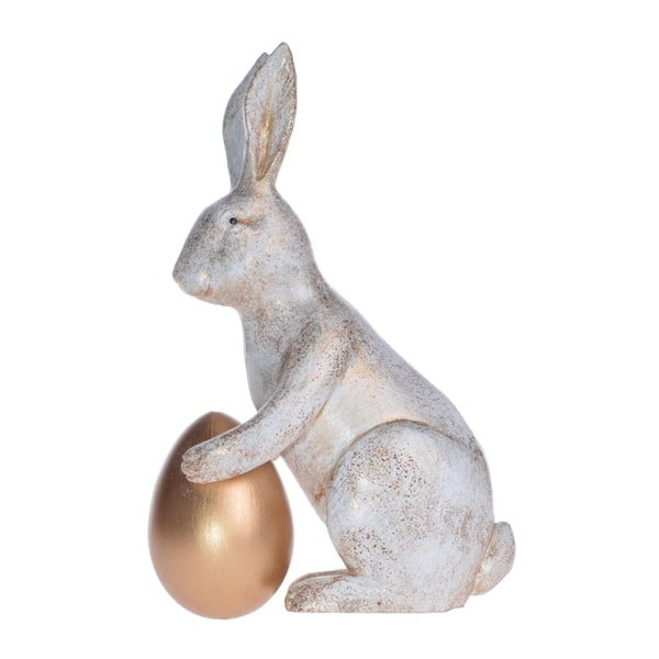 Decorațiune cu detalii aurii Ewax Shiny Rabbit