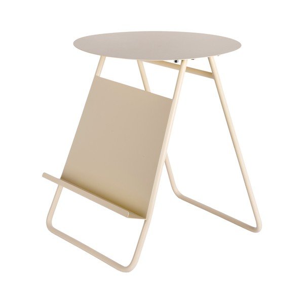 Măsuță auxiliară rotundă din metal ø 40 cm Esencia – Leitmotiv