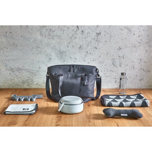 Set de boluri de călătorie pentru câini din silicon ø 19 cm Bento Concrete/Slate – MiaCara-image-4