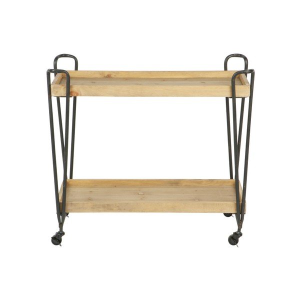 Măsuţă pentru servit din lemn de mango WOOOD Zoe-image-1