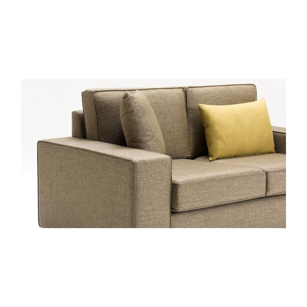 Canapea cu 2 locuri Balcab Home Doty, maro-image-1