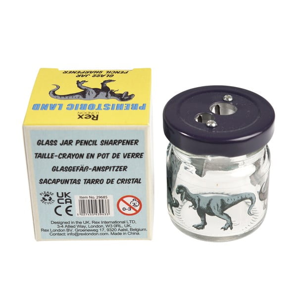 Ascuțitoare de creioane Prehistoric Land - Rex London-image-4