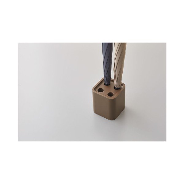 Suport pentru umbrele YAMAZAKI Compact, maro-image-1