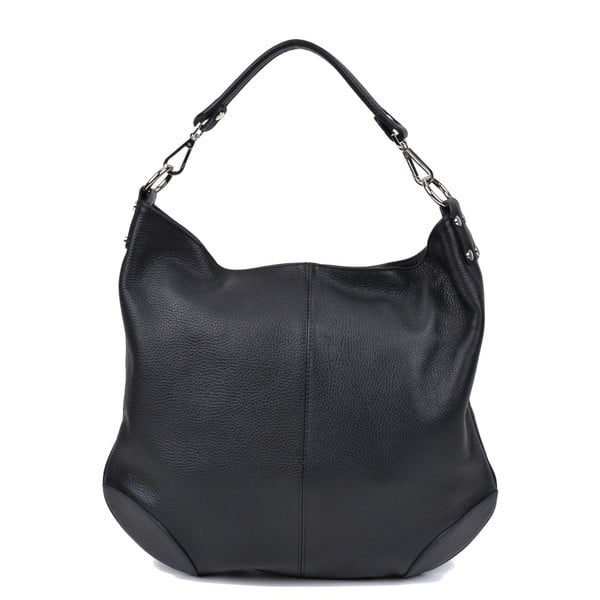 Geantă din piele Roberta M Pessio, negru