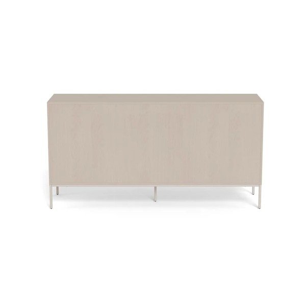 Comodă gri din melamină 157x80x40 cm Palmdale – Actona-image-4